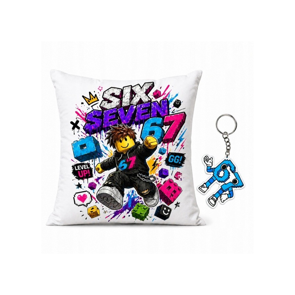 Puduszka SIX SEVEN 67 + BRELOK GRATIS