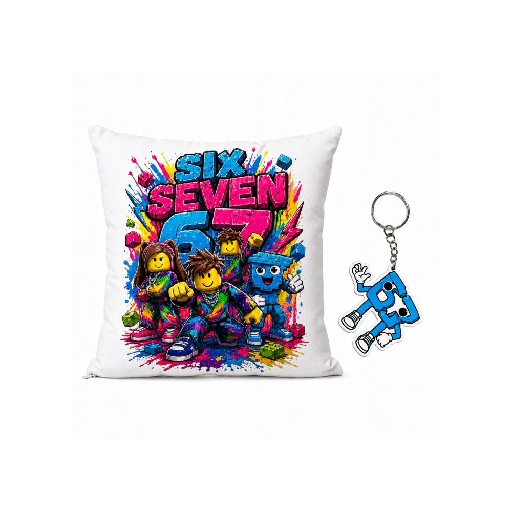 Puduszka SIX SEVEN 67 + BRELOK GRATIS