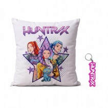 Poduszka Huntrix KPOP Demon Hunter + BRELOK GRATIS