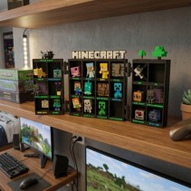 Ekspozytor na figurki Minecraft Kinder Joy